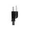 Monoprice Heavy Duty Power Cord - NEMA 5-15P to IEC 60320 C15_ 14AWG_ 15A/1875W_ 35115 - alternate 3
